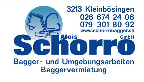 Schorro Bagger und Umgebungsarbeiten, Kleinbösingen